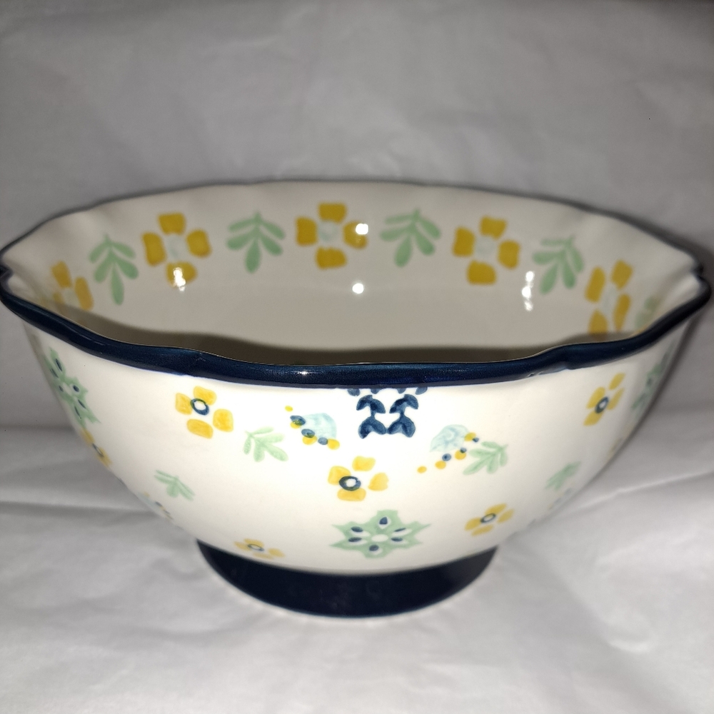 Threshold White Stoneware Bowl